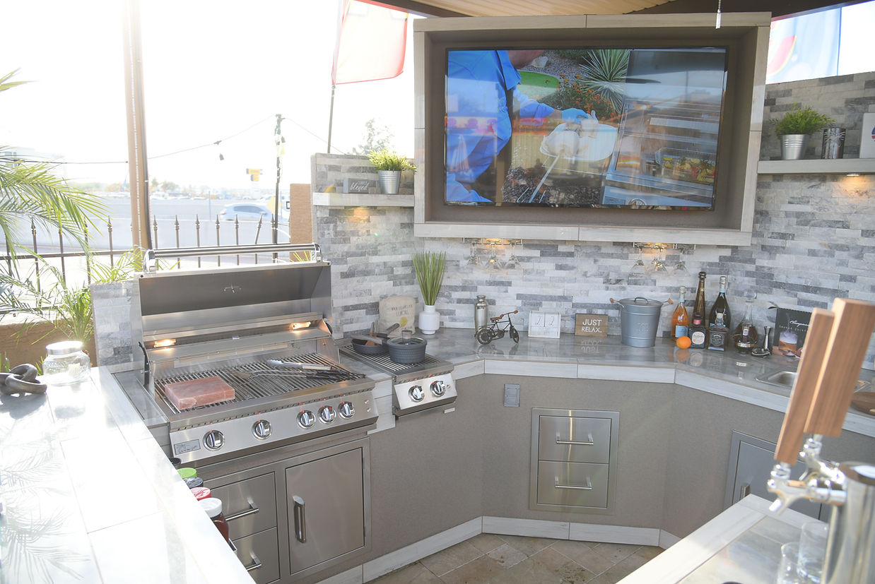 Outdoor Kitchen Stainless Steel Double Drawer