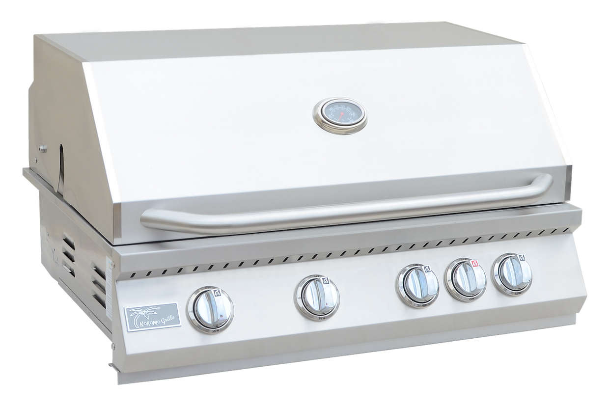 Kokomo 32” Built in Gas Grill (4 Burner/Back Burner)