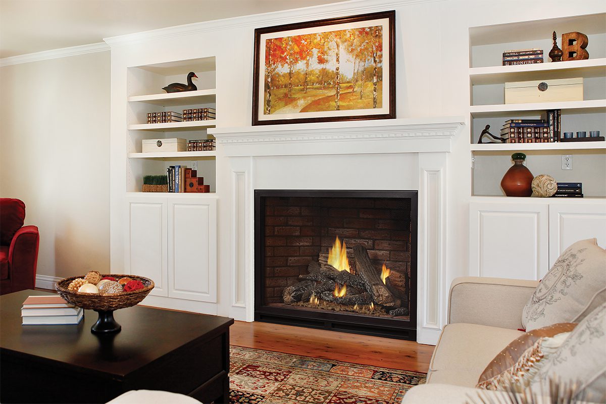 Madison Clean-Face Luxury 36-Inch Direct-Vent Gas Fireplace