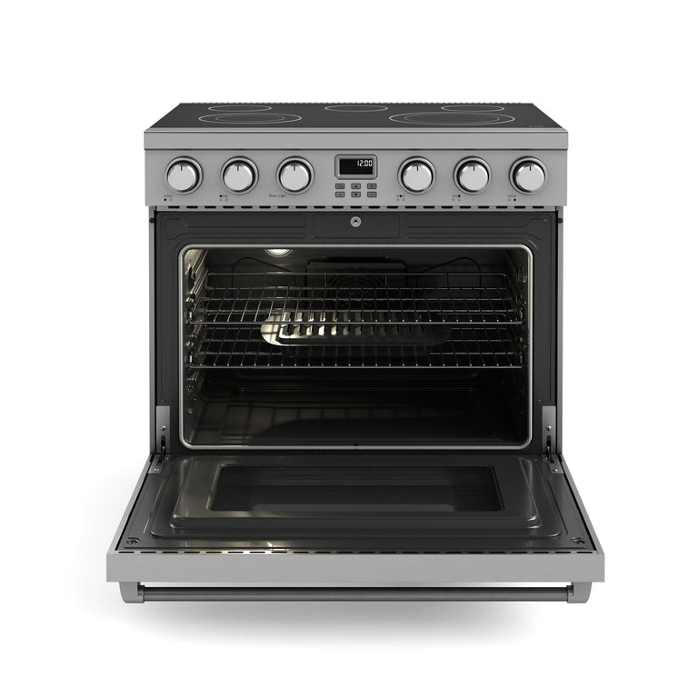 THOR Kitchen Package - 36" Electric Range, Range Hood, ARE36-HRH3607