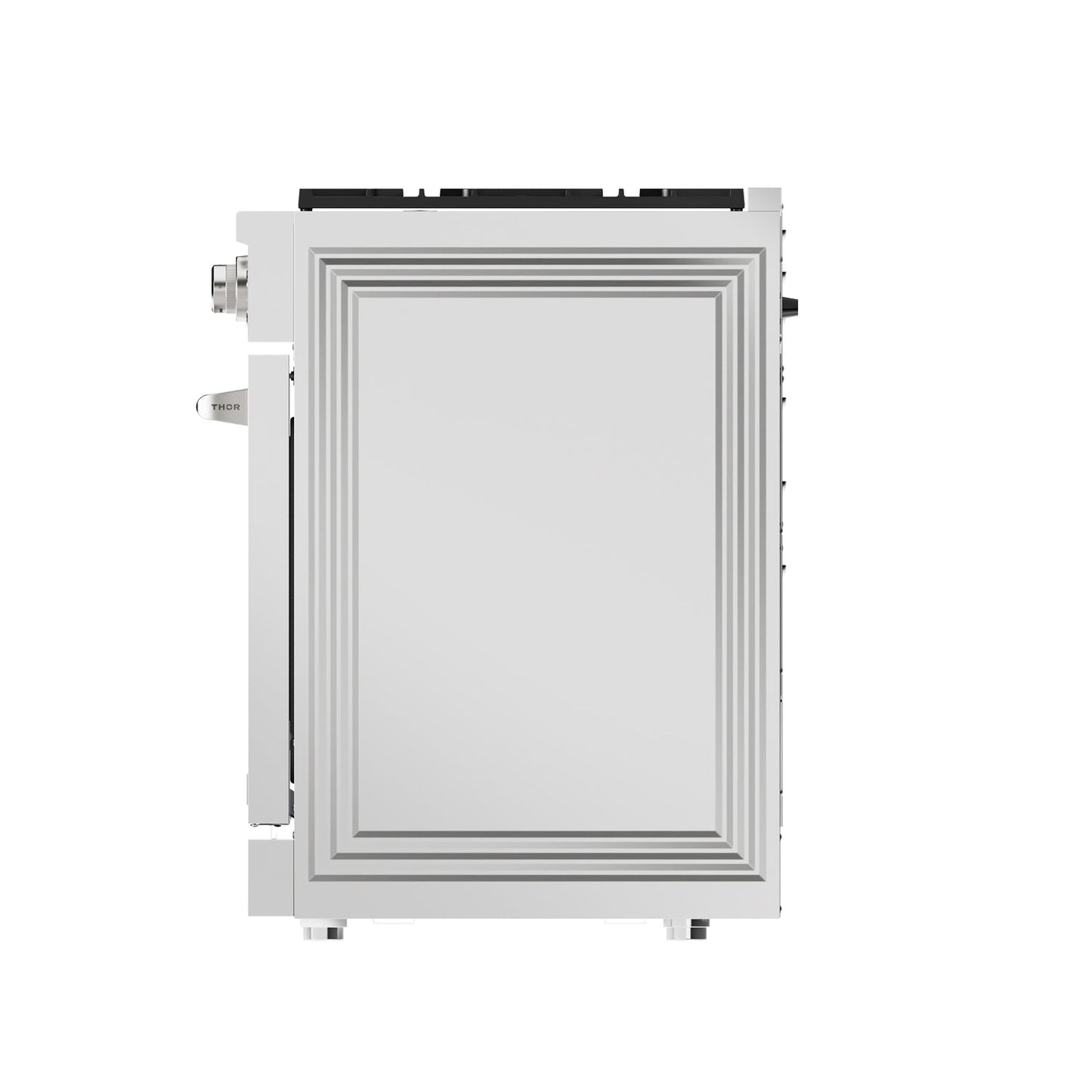 THOR Kitchen Contemporary 48" 7.6 cu. ft. Propane Gas Range with Convection Oven and 8 Sealed Burners in Stainless Steel, ARG48LP