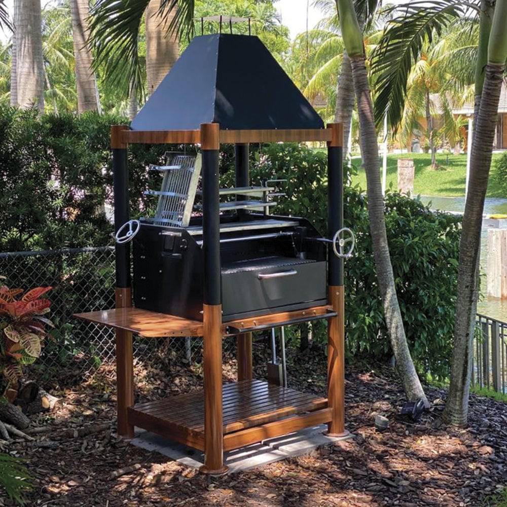 Tagwood BBQ Argentine Santa Maria Style Wood Fire & Charcoal Gaucho Grill | BBQ02SI-- PRE-ORDER