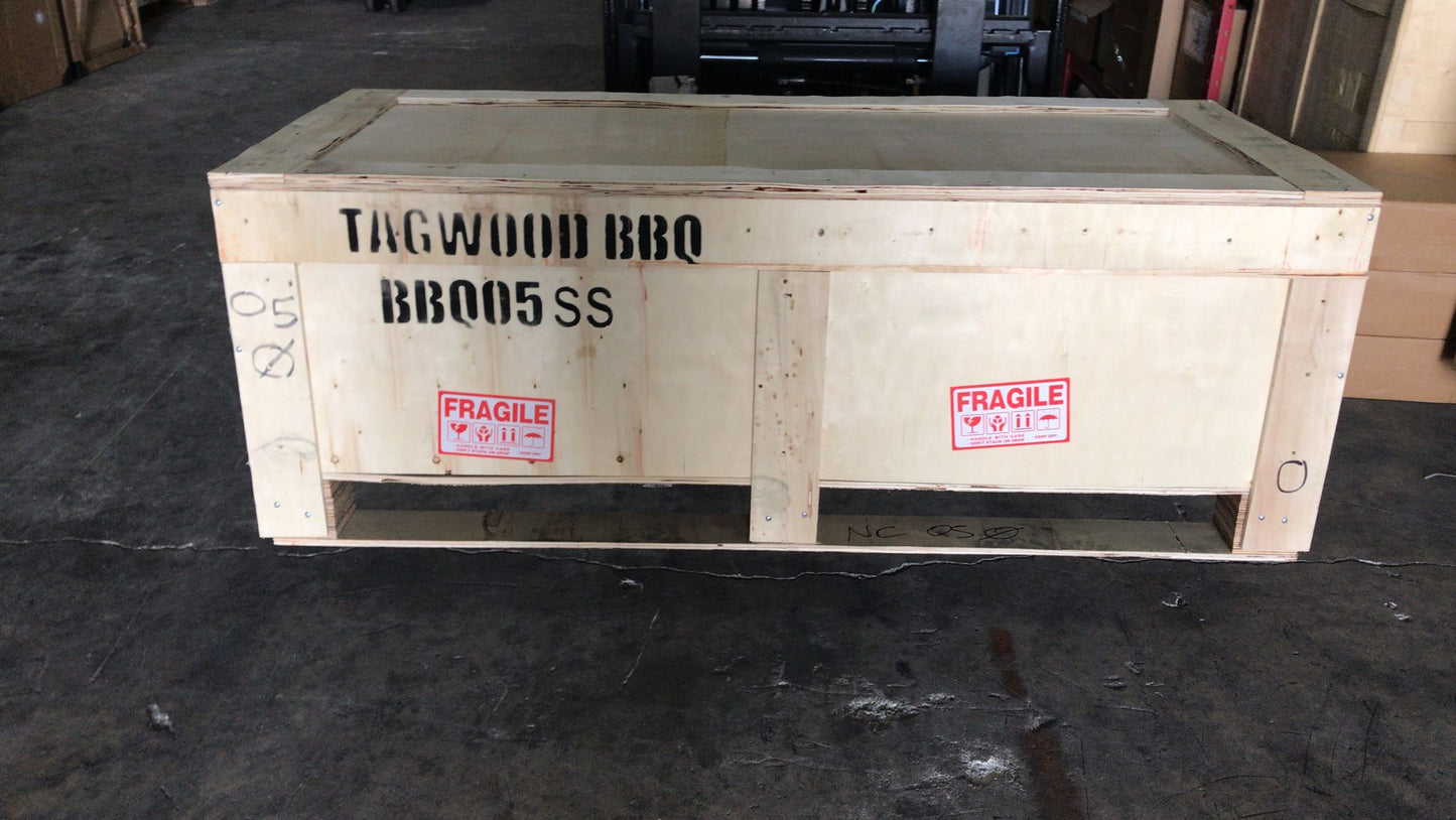 Tagwood BBQ Santa Maria Argentine Wood Fire & Charcoal Gaucho Grill Built in | BBQ05SS--