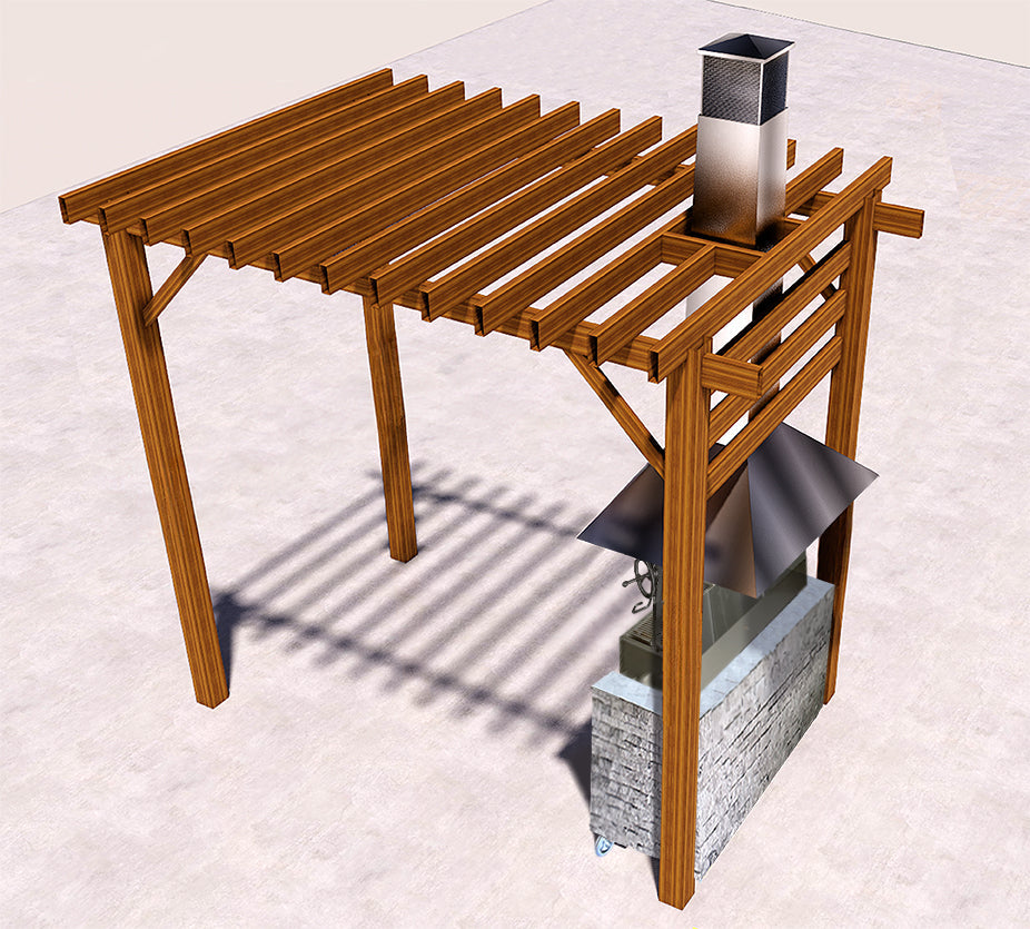 Tagwood BBQ Smoke Hood -- BBQ28SS