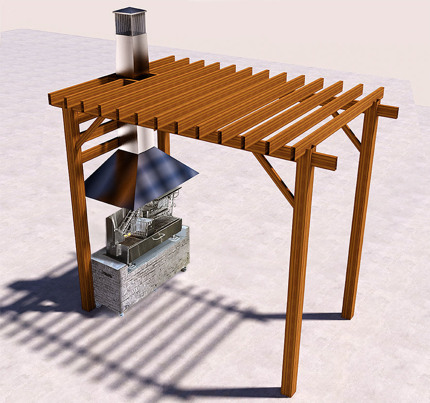 Tagwood BBQ Smoke Hood -- BBQ28SS