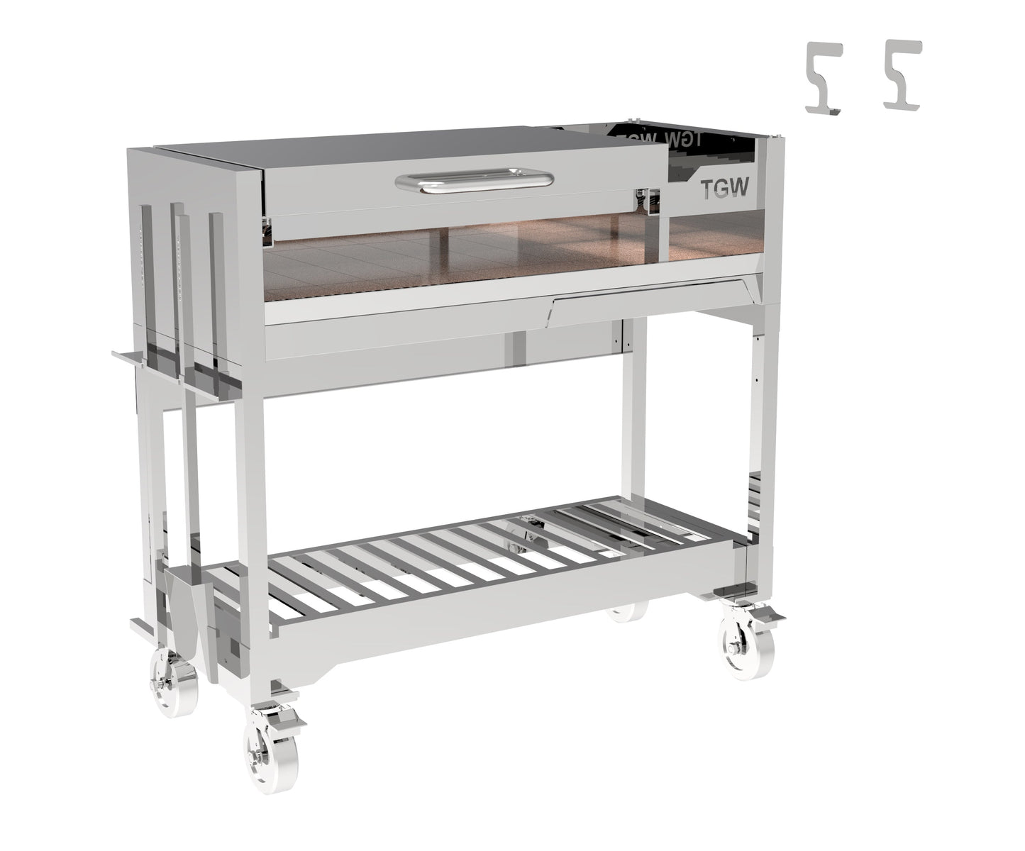 Tagwood BBQ Argentine Wood Fire & Charcoal Gaucho Grill | BBQ18SS