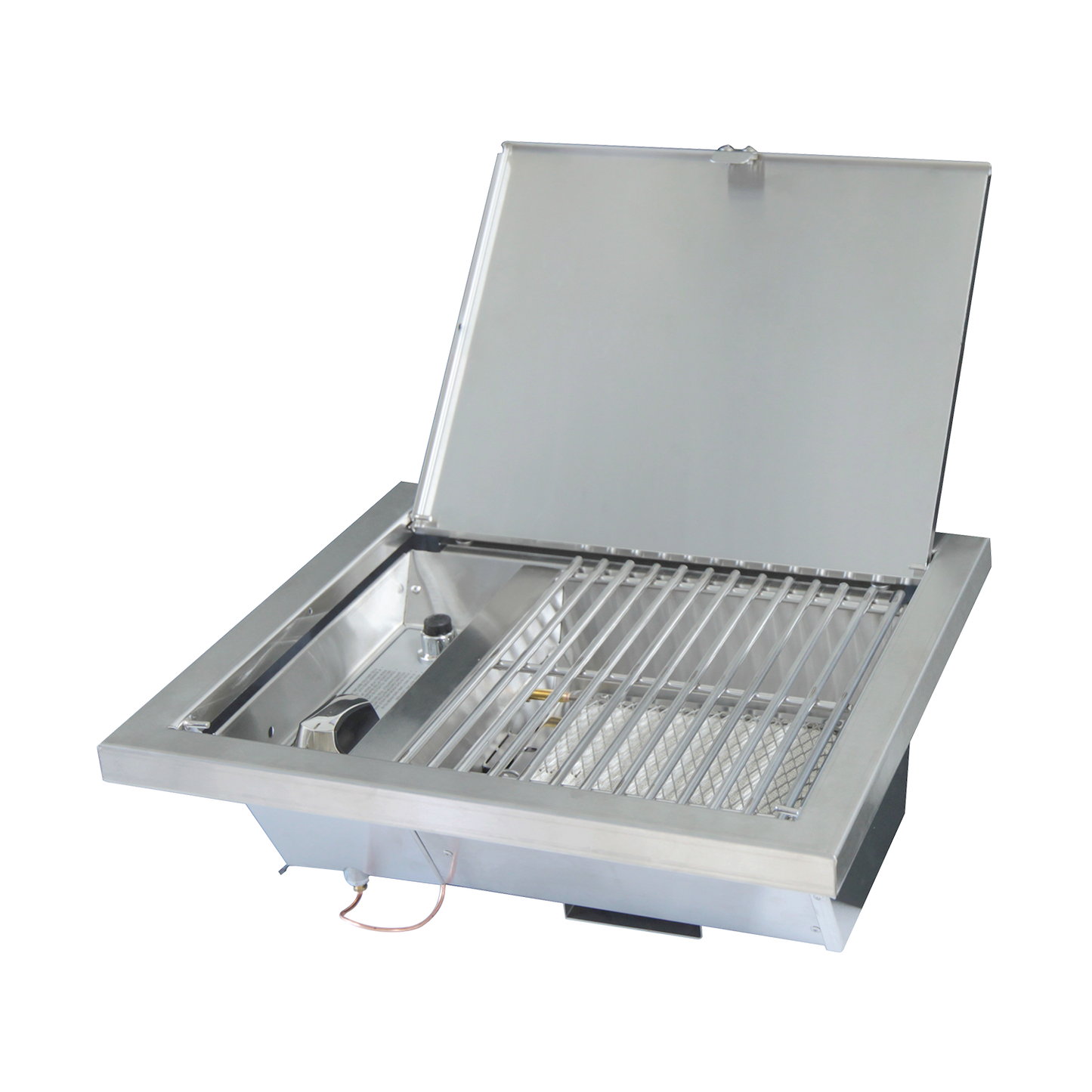Broilmaster Side Burner, Infrared Cartridge, 10, 000 Btu (Requires DPA153 or DPA152)