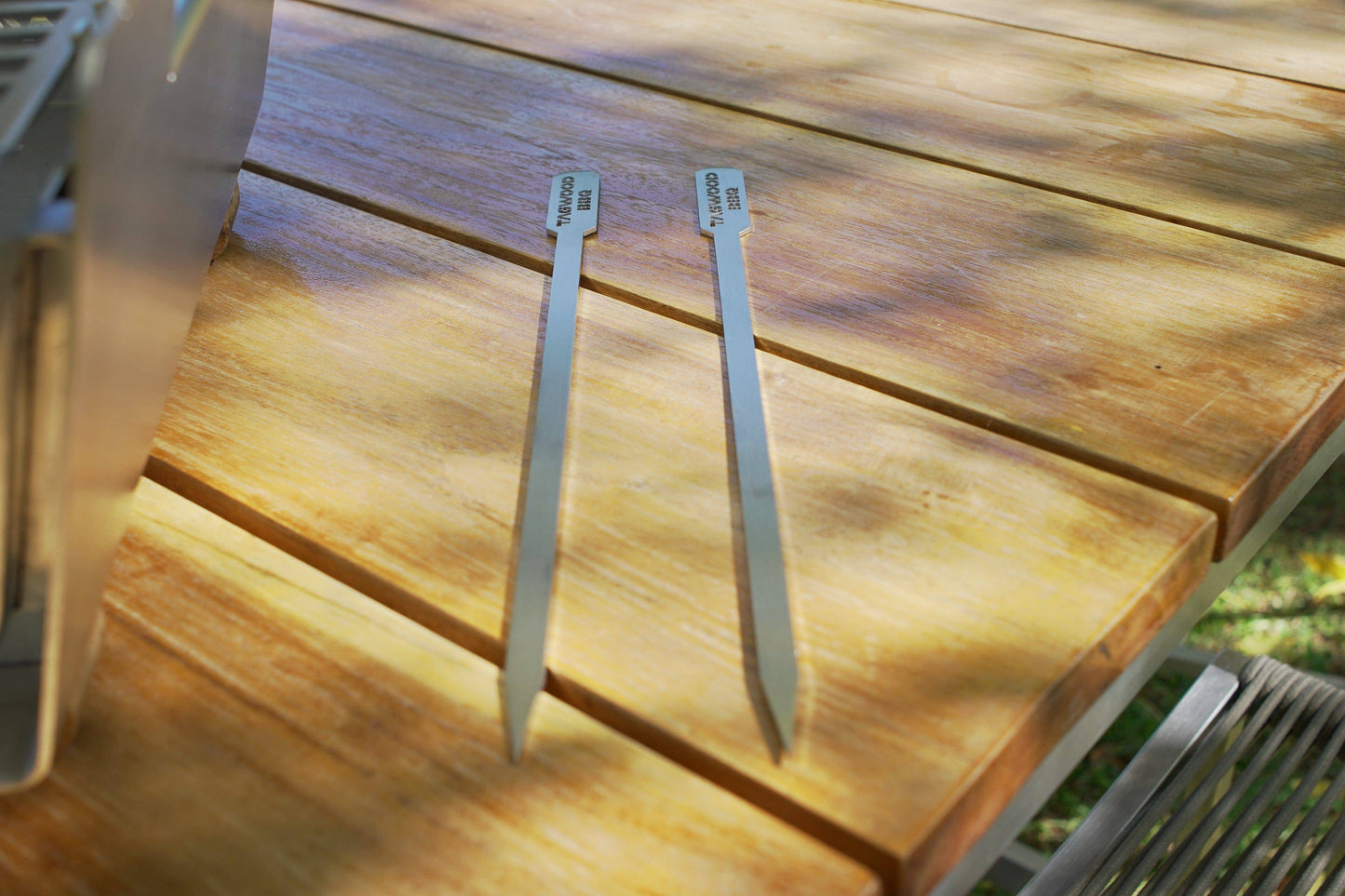 Tagwood BBQ Set of 2 Stainless steel skewers | BBQ89