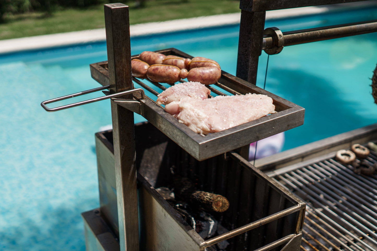 Tagwood BBQ Height Adjustable Secondary Grate | BBQ55SS