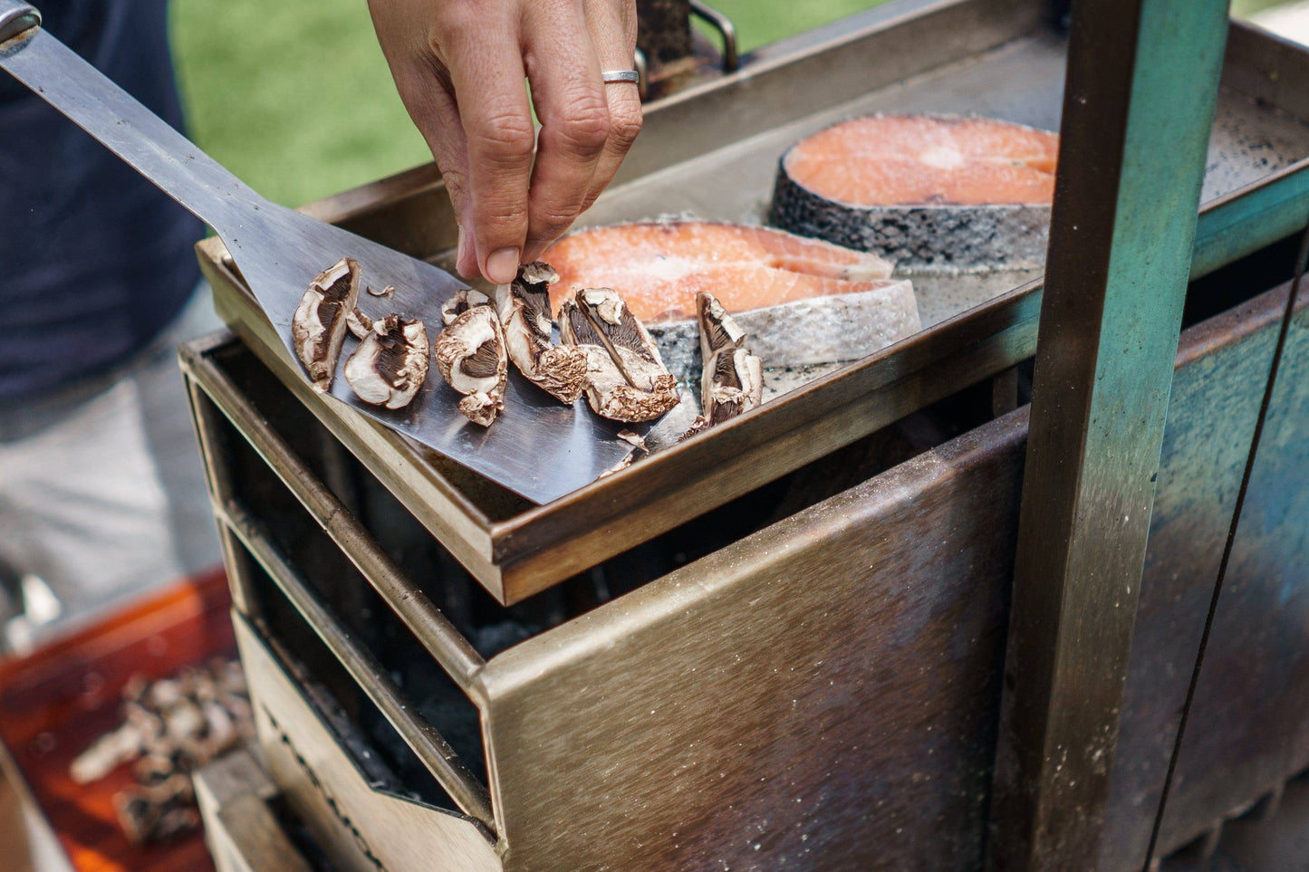 Tagwood BBQ Height Adjustable Griddle | BBQ54SS