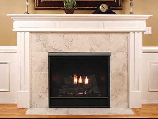 Madison Clean-Face Deluxe 36-Inch Direct-Vent Gas Fireplace