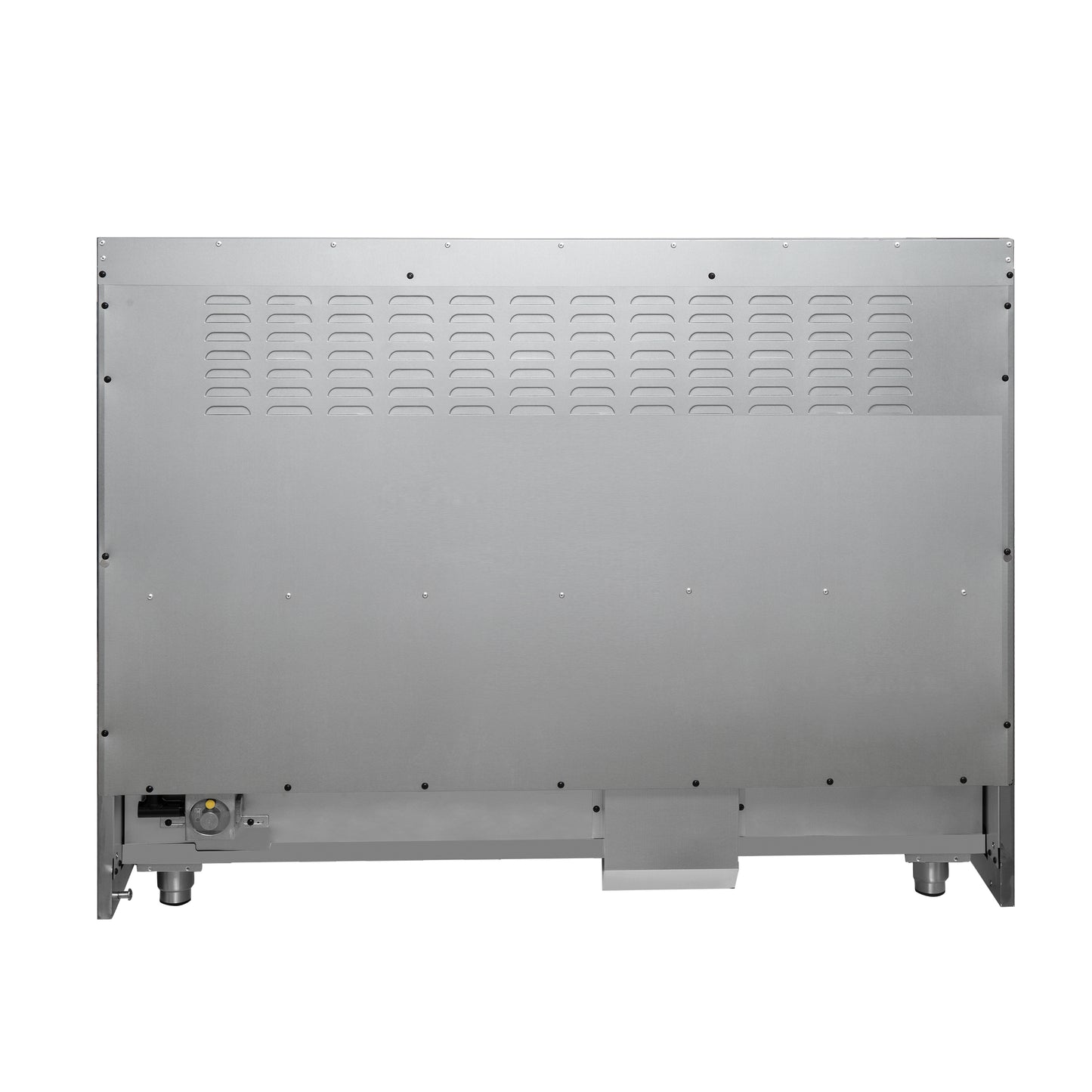 Forno Galiano 48-Inch Freestanding Dual Fuel Range, 8 Burners, Double Convection Ovens