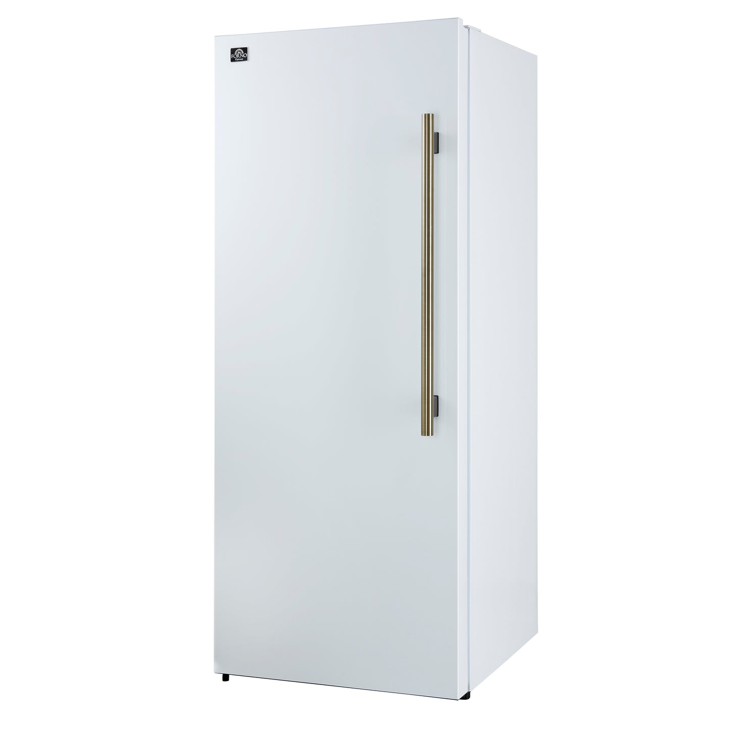 Forno Maderno 28" Built-In Convertible Refrigerator in White, 13.6 cu.ft. Left Swing with Decorative Grill - 32" Wide