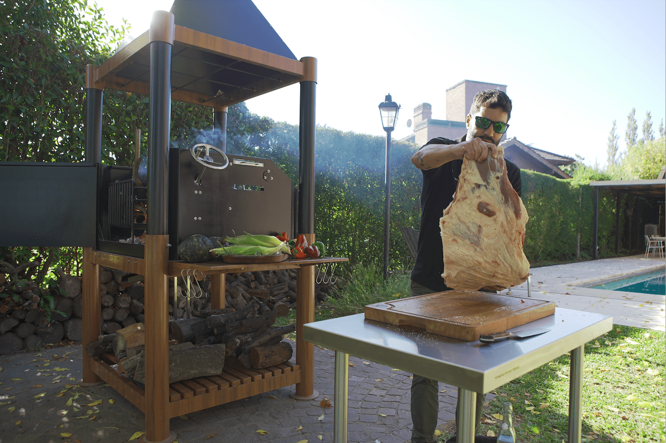 Tagwood BBQ Working table | Stainless steel | BBQ10SS