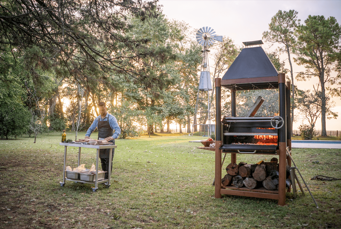 Tagwood BBQ Working table | Stainless steel | BBQ10SS