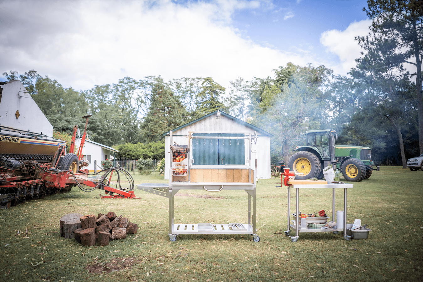 Tagwood BBQ Working table | Stainless steel | BBQ10SS