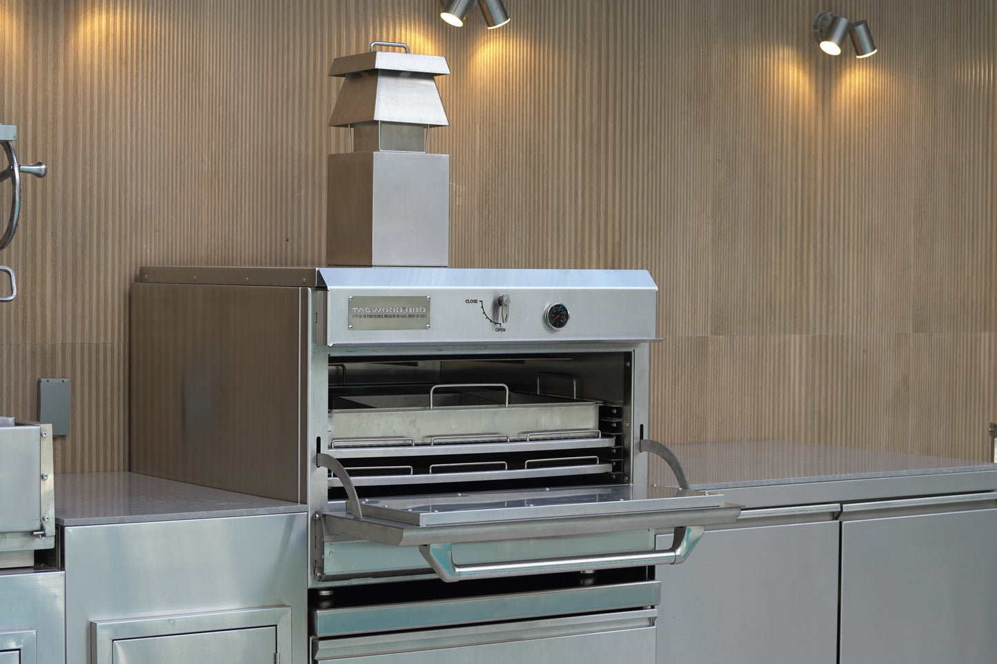 Tagwood BBQ Argentine Fire & Charcoal Oven Fire Grill all Stainless Steel | TAG02 - Pre-Order