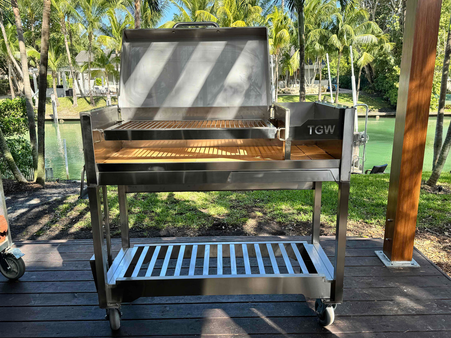 Tagwood BBQ Argentine Wood Fire & Charcoal Gaucho Grill | BBQ18SS