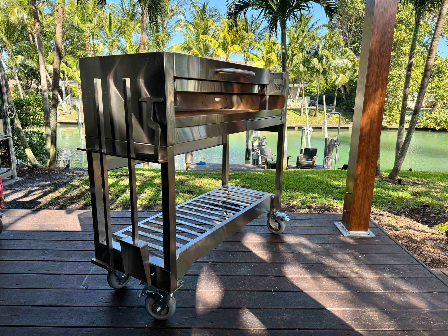Tagwood BBQ Argentine Wood Fire & Charcoal Gaucho Grill | BBQ18SS