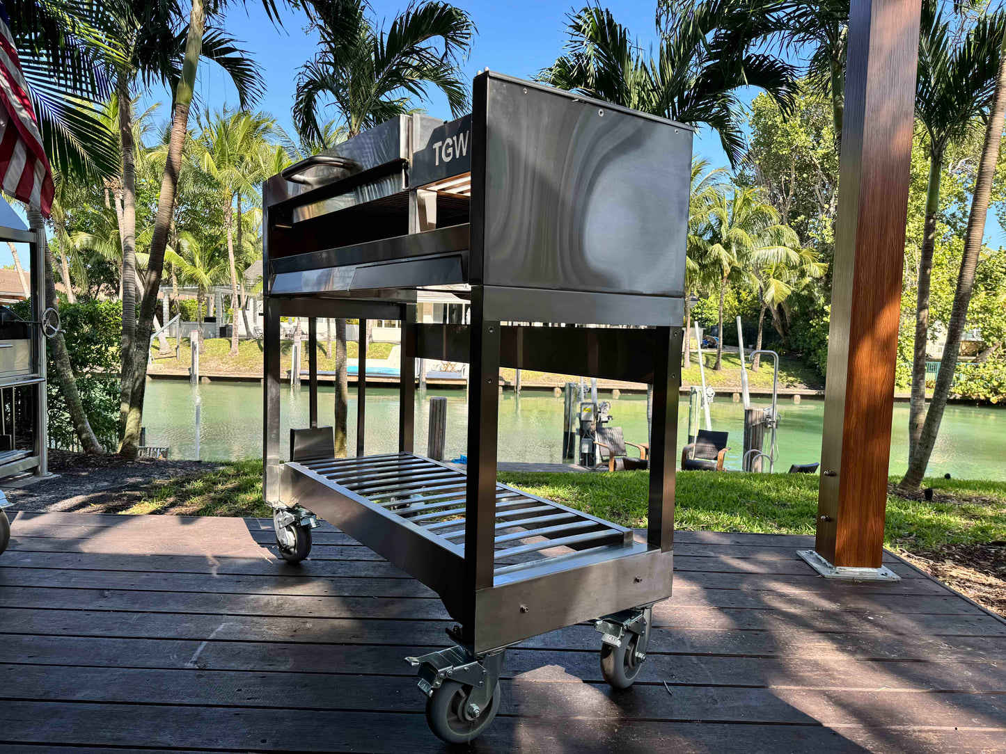 Tagwood BBQ Argentine Wood Fire & Charcoal Gaucho Grill | BBQ18SS