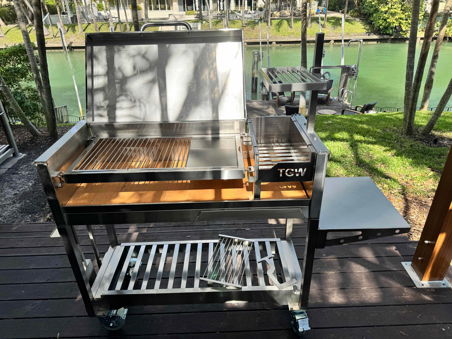 Tagwood BBQ Argentine Wood Fire & Charcoal Gaucho Grill | BBQ18SS