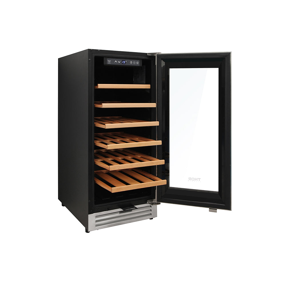 THOR Kitchen 15 in. 33 Bottle Wine Cooler, TWC1501