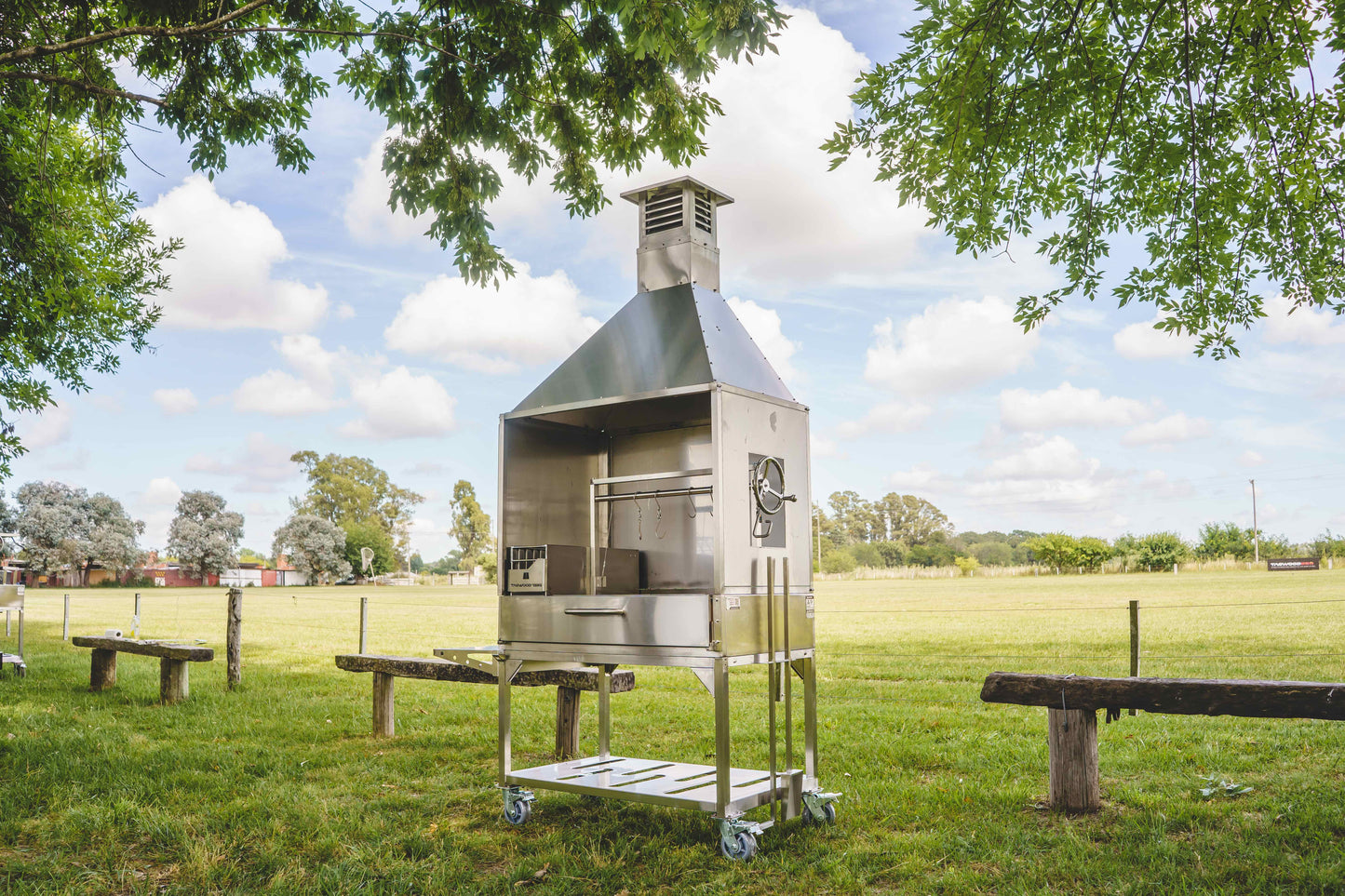 Tagwood BBQ Attachment Built-in Smoke Hood -- ASH05- PRE-ORDER