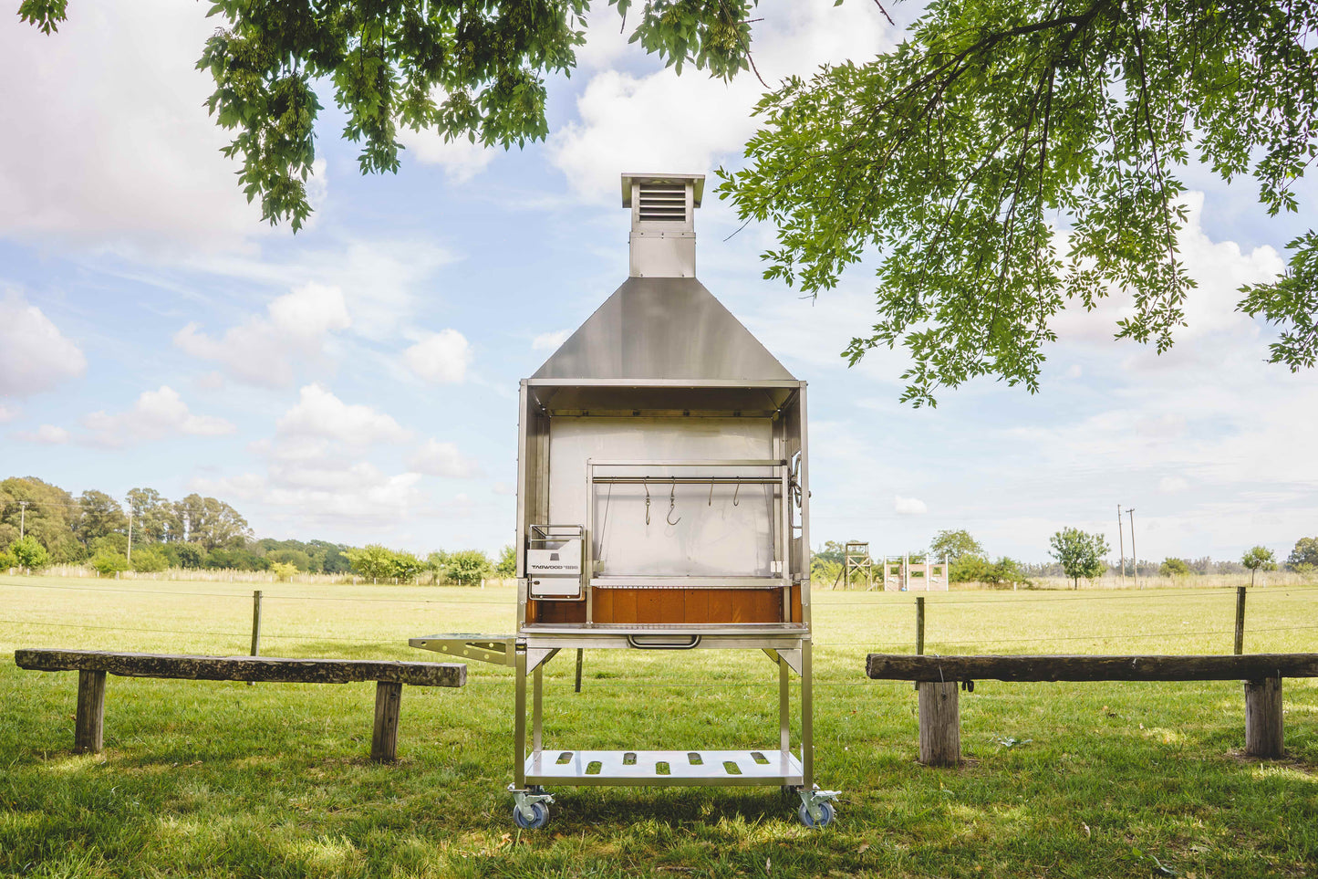Tagwood BBQ Attachment Built-in Smoke Hood -- ASH05- PRE-ORDER