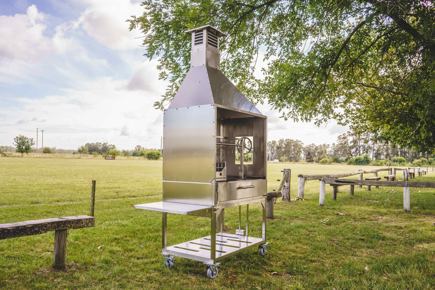 Tagwood BBQ Attachment Built-in Smoke Hood -- ASH05- PRE-ORDER
