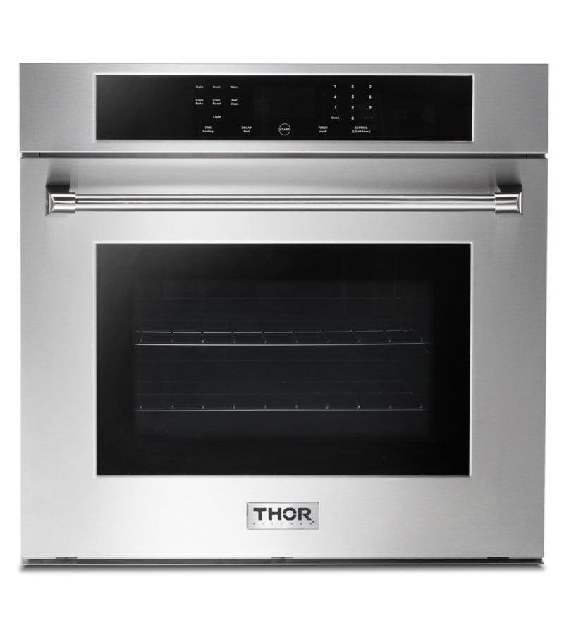 THOR Kitchen Package - 36" Propane Gas Rangetop, Range Hood, Wall Oven, HRT3618ULP-HRH3607-HEW3001