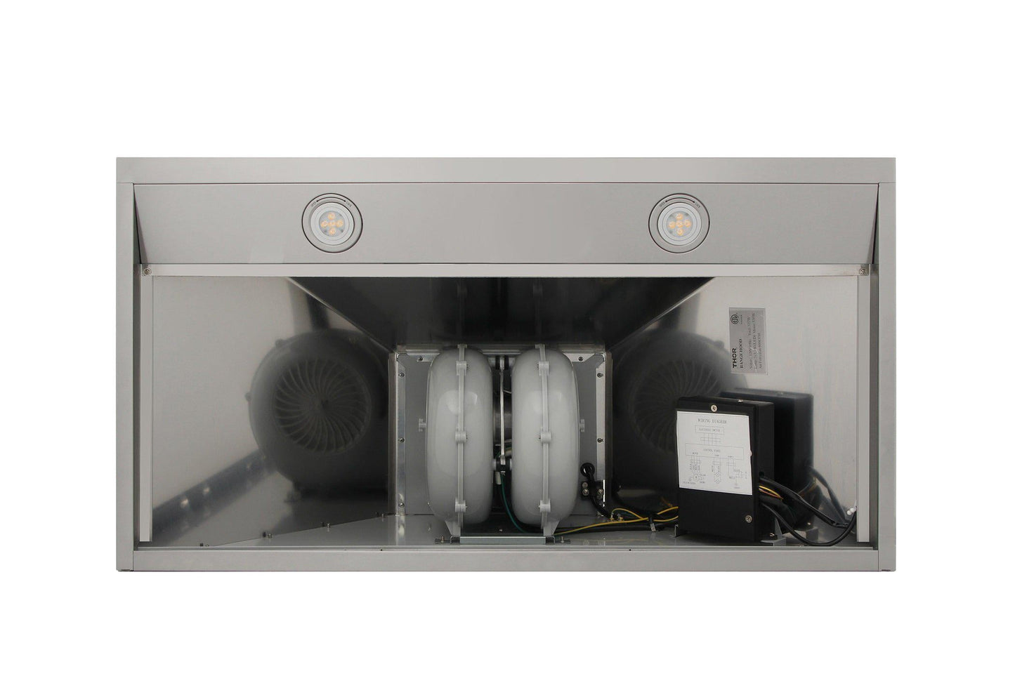 THOR Kitchen Package - 36" Gas Cooktop and Range Hood, HRT3618U-HRH3607