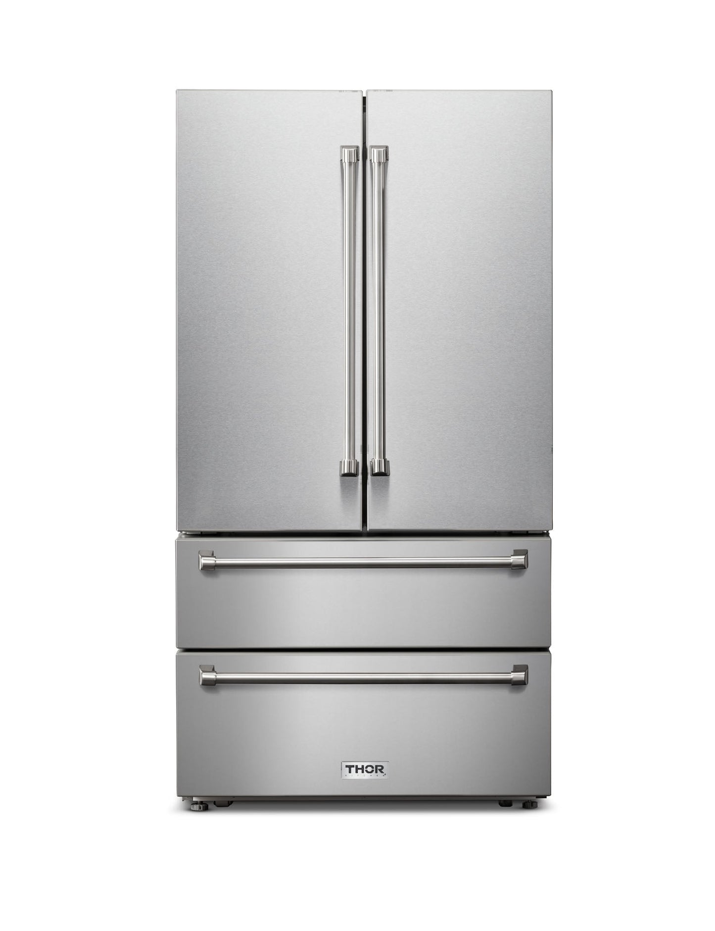 THOR Kitchen Package - 30" Wall Oven, 36" Gas Cooktop, Range Hood, Refrigerator, Dishwasher, HEW3001-HRH3607-TGC3601-TRF3602-HDW2401SS