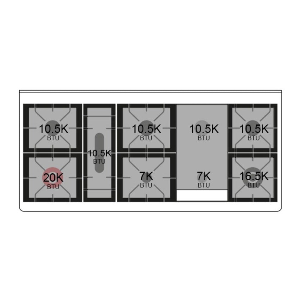 ILVE Majestic II 60 inch Triple Glass Door Natural Gas Dual Fuel Range Copper RAL