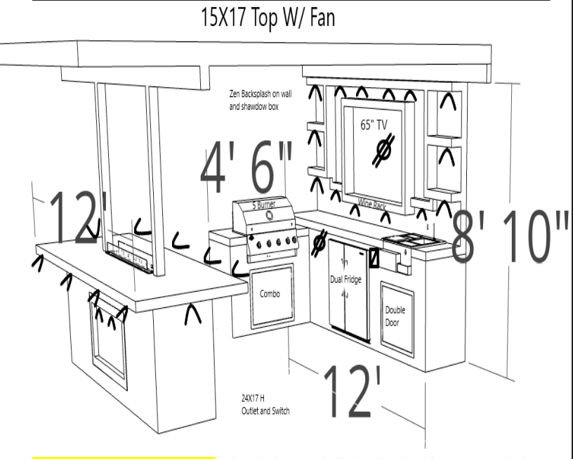 Mini Montego Outdoor Kitchen