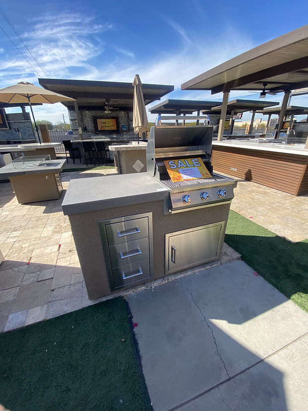 KoKoMo Grills 5' BBQ Island – Compact Outdoor Kitchen (SKU: 5BBQISLAND5400)