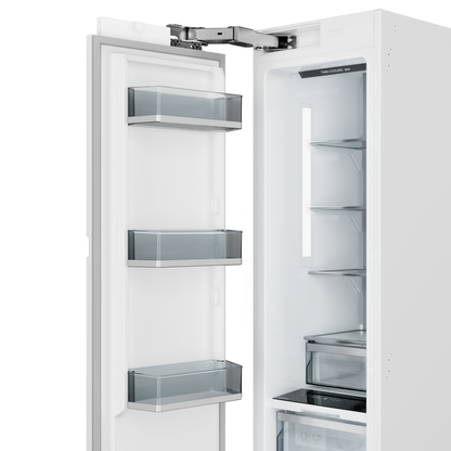 THOR Kitchen X-Series 18" 8.6 cu. ft. Stainless Steel Built-In Freezer Column with Automatic Ice Maker, XRF18CFZ-SS