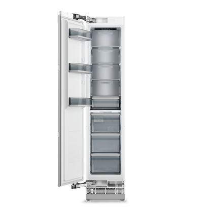 THOR Kitchen X-Series 18" 8.6 cu. ft. Stainless Steel Built-In Freezer Column with Automatic Ice Maker, XRF18CFZ-SS
