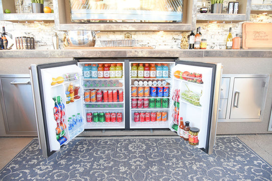 Double Door Outdoor Refrigerators