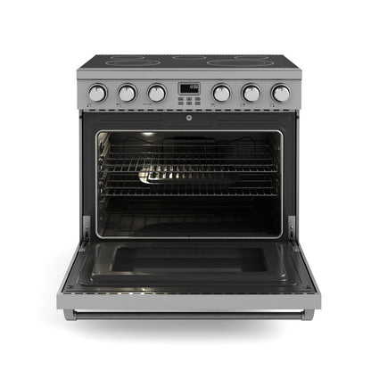 THOR Kitchen Package - 36" Electric Range, Range Hood, ARE36-HRH3607