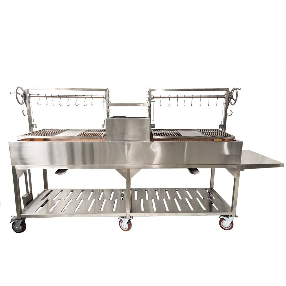 Tagwood BBQ Double Argentine Santa Maria Wood Fire & Charcoal Gaucho Grill | BBQ24SS OPEN FIRE COOKING - PRE-ORDER