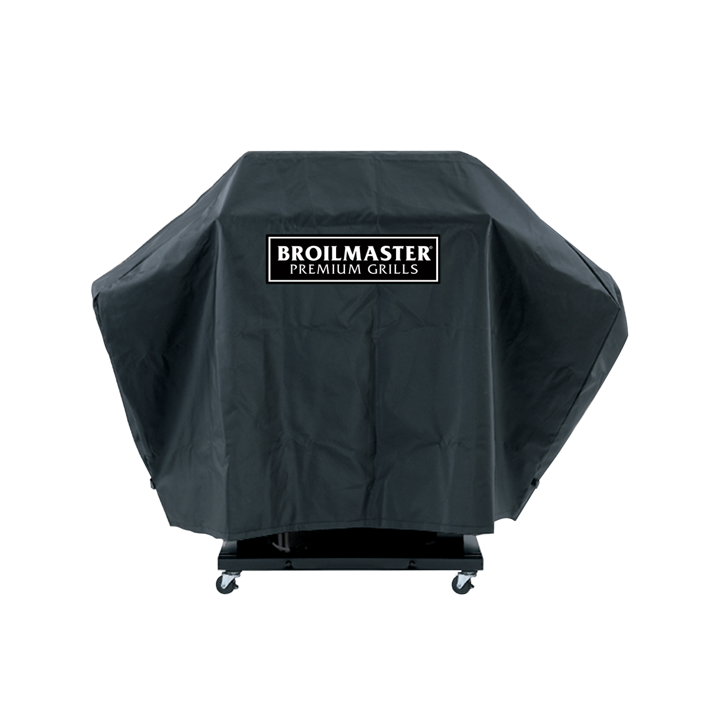 Broilmaster Full Length Cover for Broilmaster grill without Side Shelves, Black