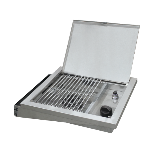 Broilmaster Side Burner Cartridge, 15, 000 Btu (Requires DPA153 or DPA152), Propane with Conv. Kit