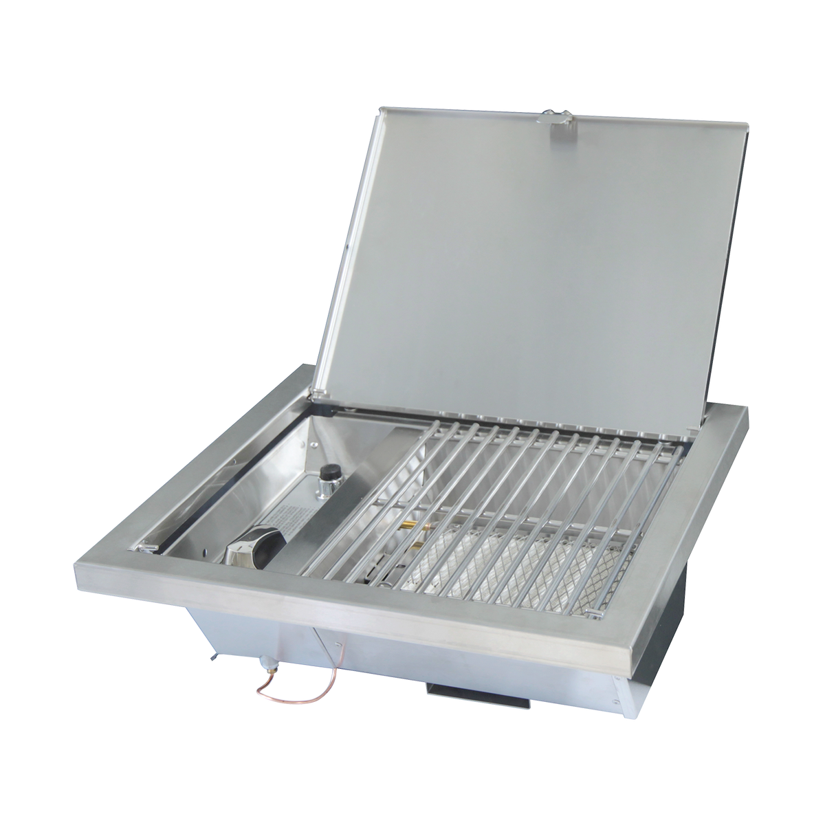 Broilmaster Side Burner, Infrared Cartridge, 10, 000 Btu (Requires DPA153 or DPA152)