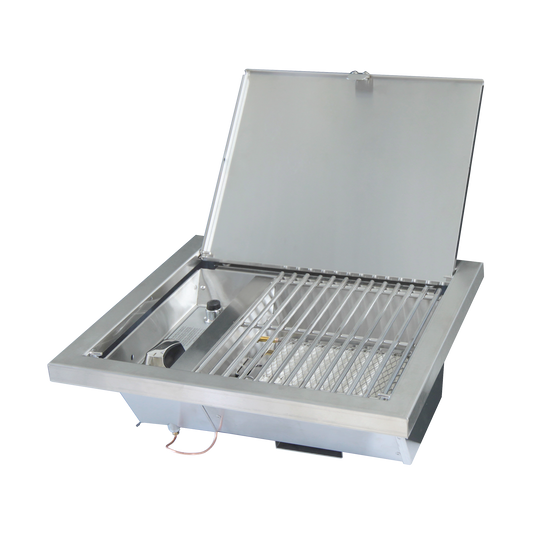 Broilmaster Side Burner, Infrared Cartridge, 10, 000 Btu (Requires DPA153 or DPA152)