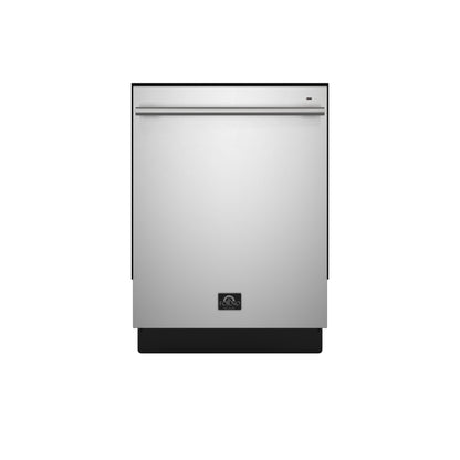 Forno Romano 24-Inch Built-In Dishwasher, Stainless Steel Finish, Stainless Steel Tub, 49 dBA, Energy Star Certified