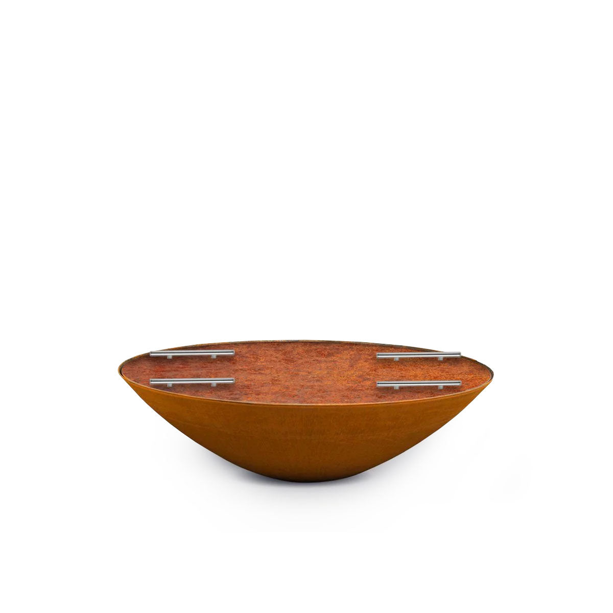 Arteflame 40" Corten Steel Fire Pit Cover - Heavy Duty Protection- Corten