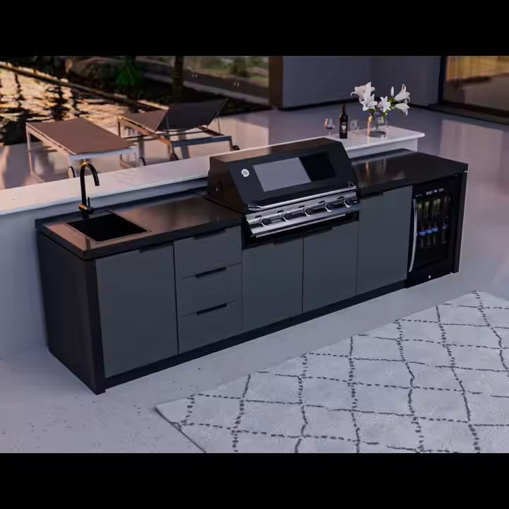 Open Range Onyx Premium Outdoor Kitchen BBQ Island