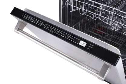 THOR Kitchen Package - 36" Electric Range, Range Hood, Microwave, Refrigerator with Water and Ice Dispenser, Dishwasher, ARE36-HRH3607-TRF3601FD-HDW2401SS-TMD2401