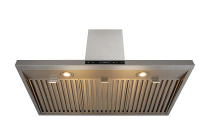 THOR Contemporary Package - 36" Gas Range, Range Hood, Refrigerator and Microwave, ARG36LP-HRH3607-TRF3601FD-TMD3002