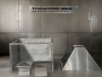 Tagwood BBQ Attachment Built-in Smoke Hood -- ASH05- PRE-ORDER